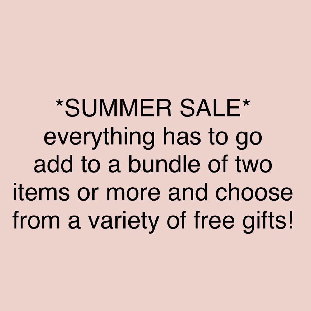 *SUMMER SALE*